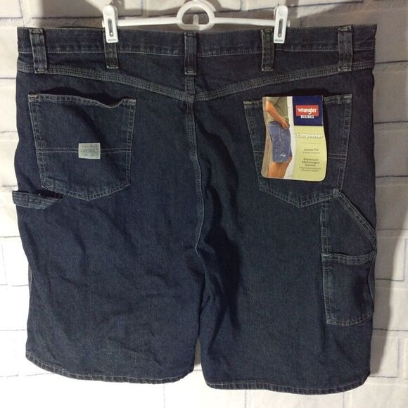 NEW Wrangler Men's Denim Carpenter Shorts SZ 46 - Picture 4 of 6